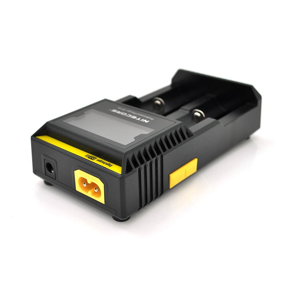 Зарядное устройство Nitecore Digicharger D2 2 канала LCD дисплей для Li-ion/Ni-MH/Ni-Cd аккумуляторов (9001)