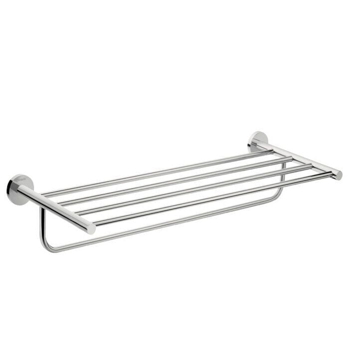 Тримач для рушників Hansgrohe LOGIS 41720000 з полицею Хром (71488)