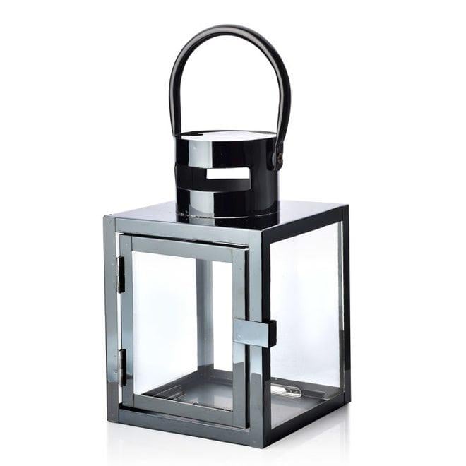 Подсвечник-фонарь Flora Leone Черный (30222)