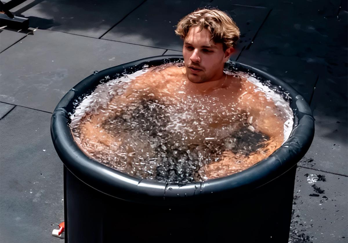 Каркасная ледяная крио ванна EasyFit Черный (EF-2306) - фото 7