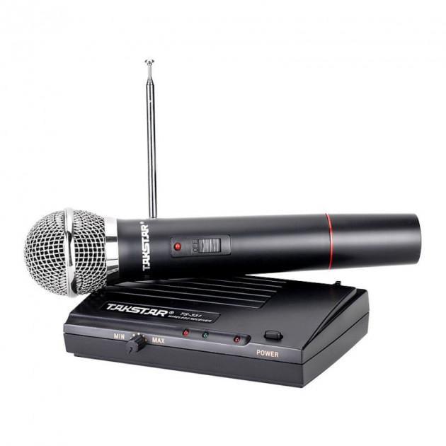 Одноканальная VHF радиосистема с ручным микрофоном TAKSTAR TS 331 size