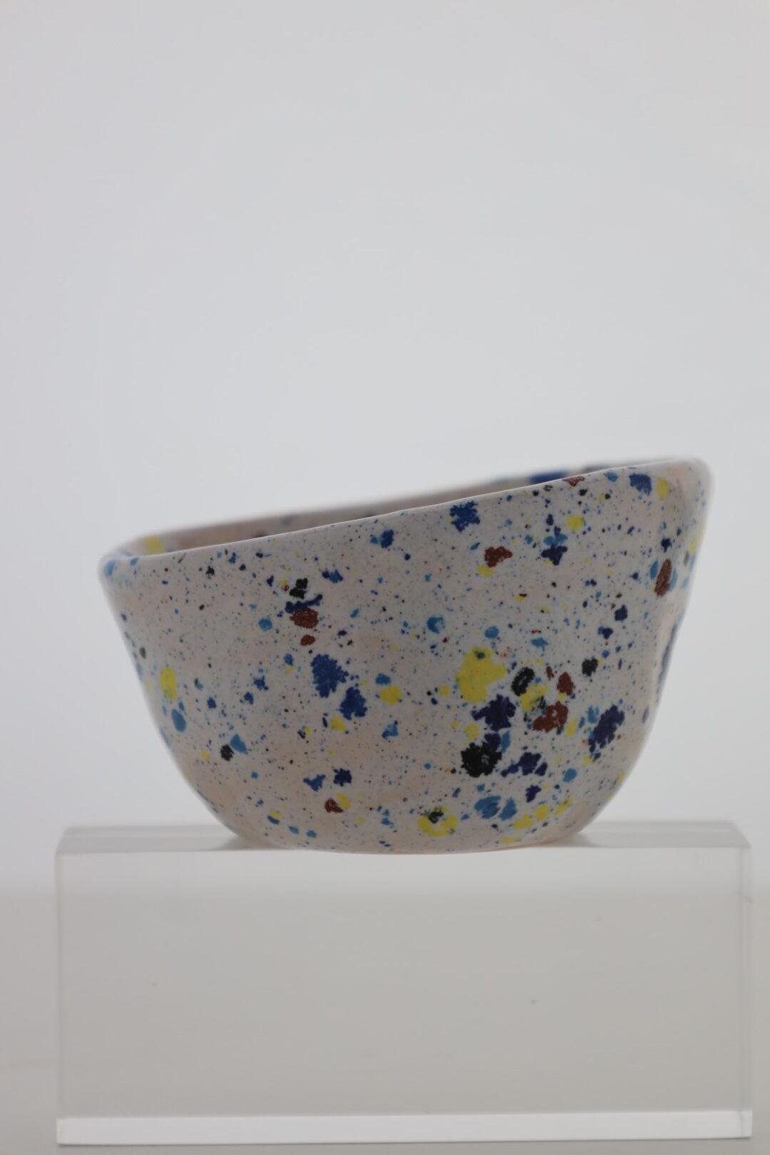 Пиала чайная Конфетти ручной работы (CUP-018)