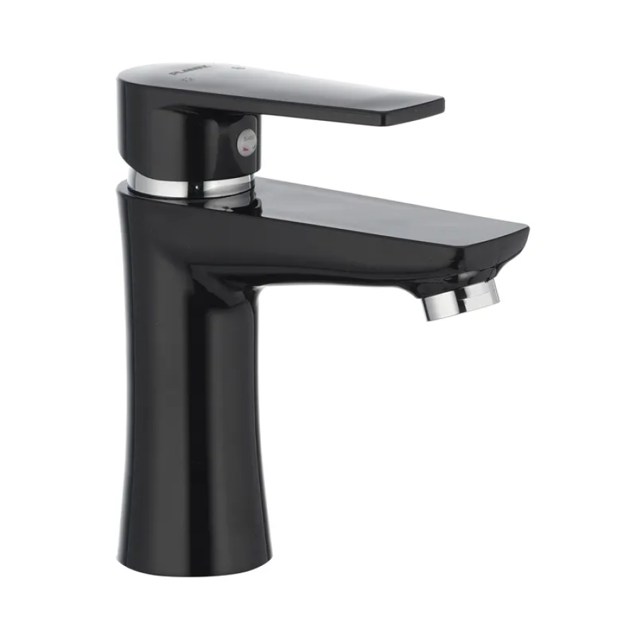 Смеситель для умывальника Plamix Oscar-001 Black (PM0024)