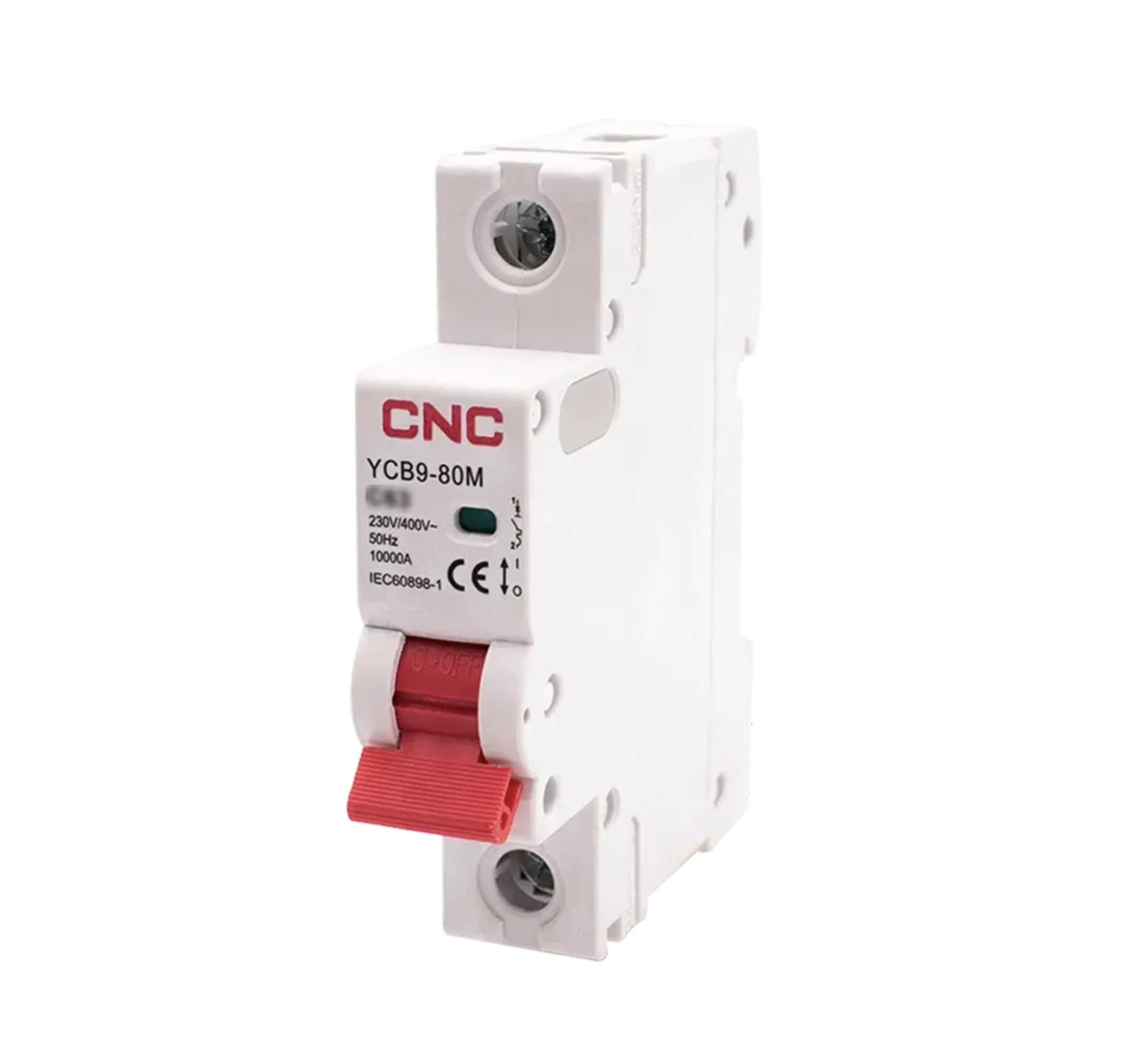 Автоматический выключатель CNC YCB9-80DM тип-C/DC1Р 6А 10 kA (Б00042189)