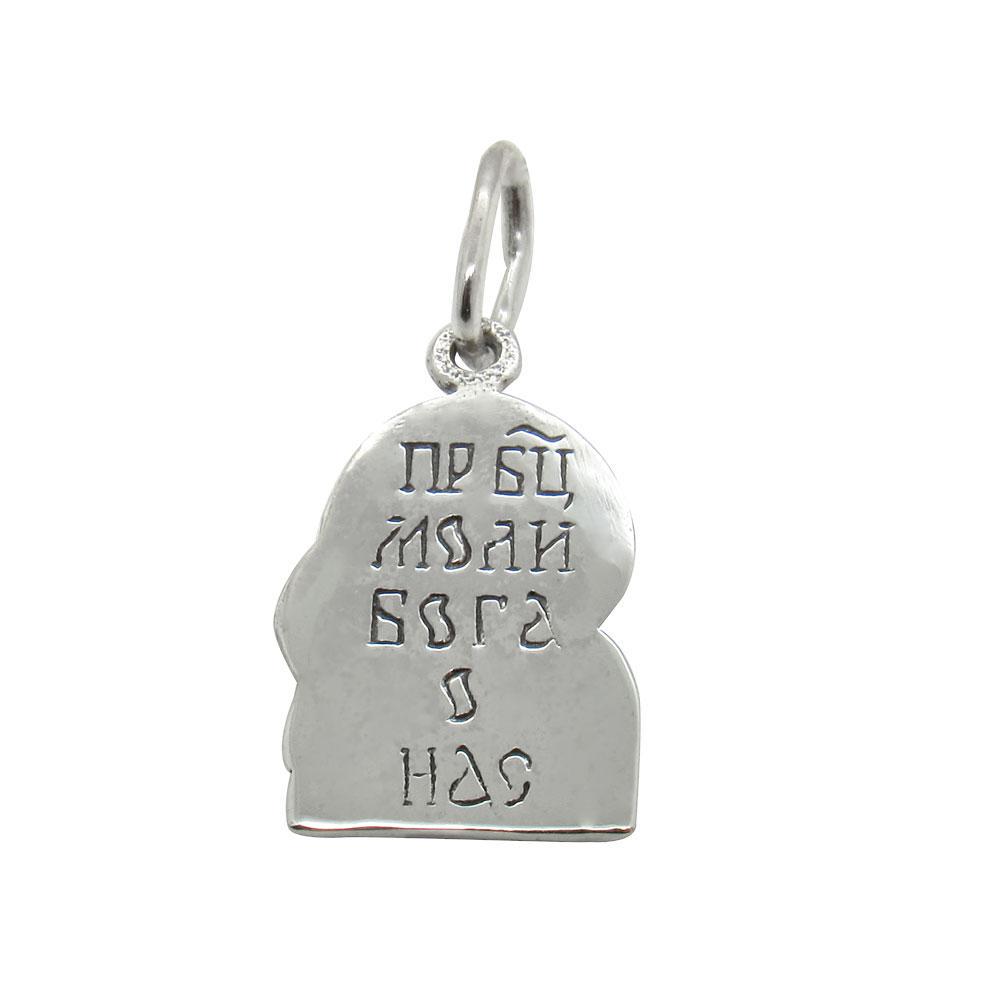 Срібна ладанка Казанська ікона Божої Матері 5 (1138136473) - фото 3