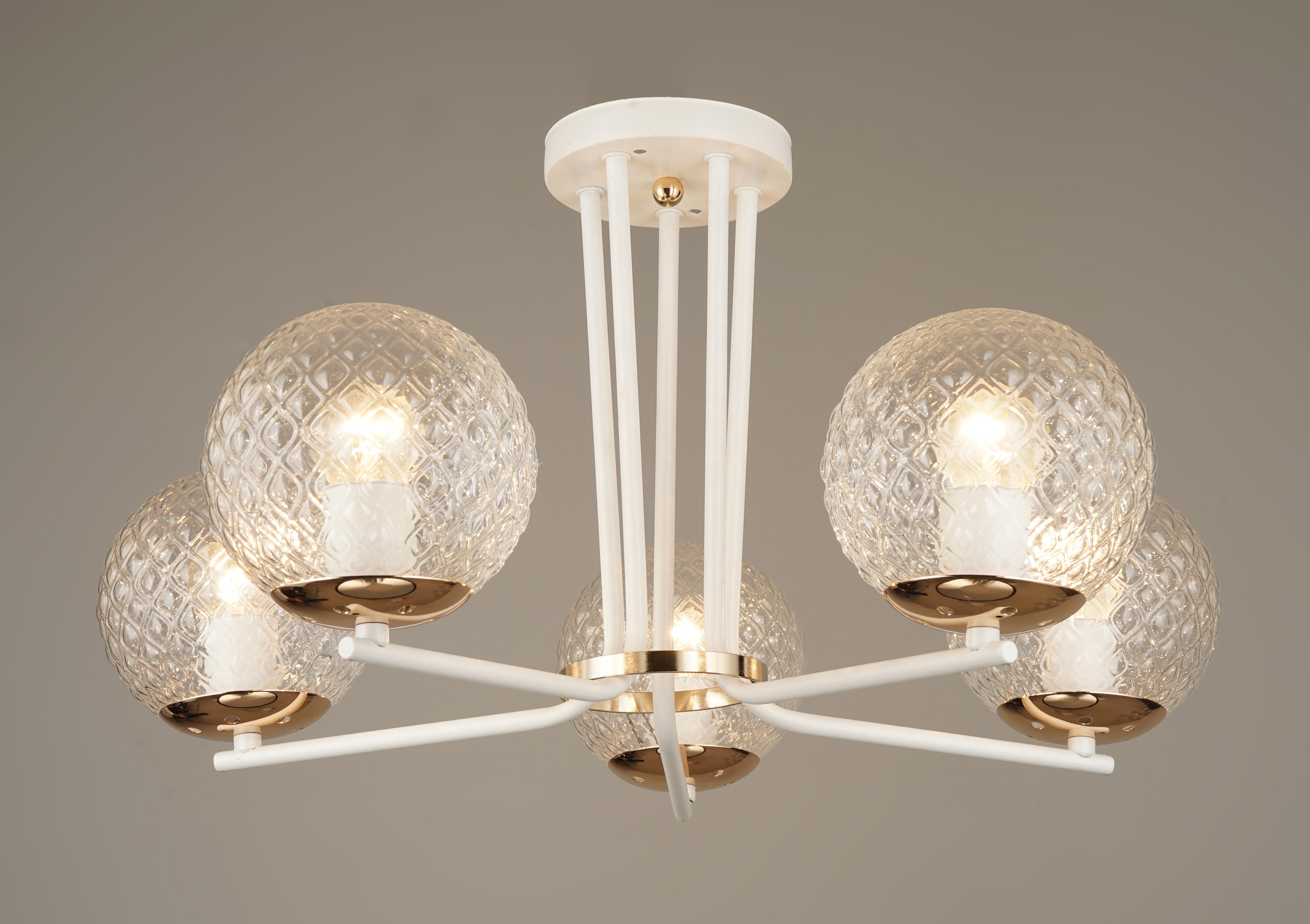 Люстра декоративная Sirius В A3584/5 WT+FGD (000040685)