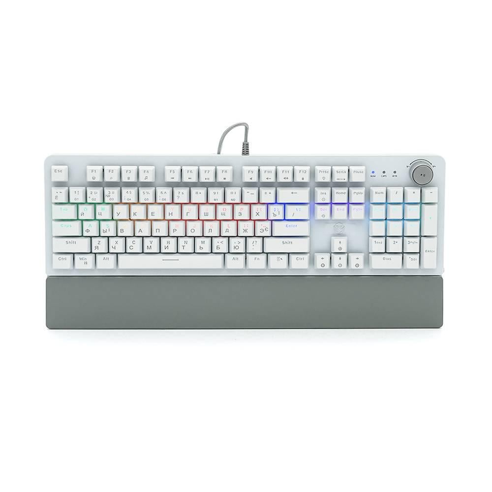 Клавіатура USB Fantech MK853V2 SPACE EDITION Eng/Укр/Рус White (35444)