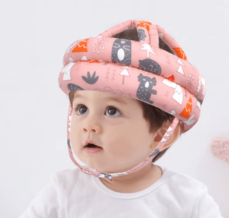 Шолом захисний для голови малюка від падінь Рожевий (143720) - фото 9 Шолом захисний для голови малюка від падінь Рожевий (143720) - фото 9