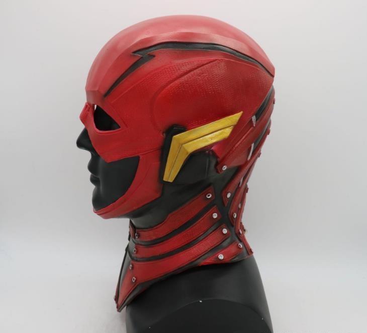 Маска для взрослых Флеш человек молния р. 52-68 (12400104) - фото 4 Маска для взрослых Флеш человек молния р. 52-68 (12400104) - фото 4