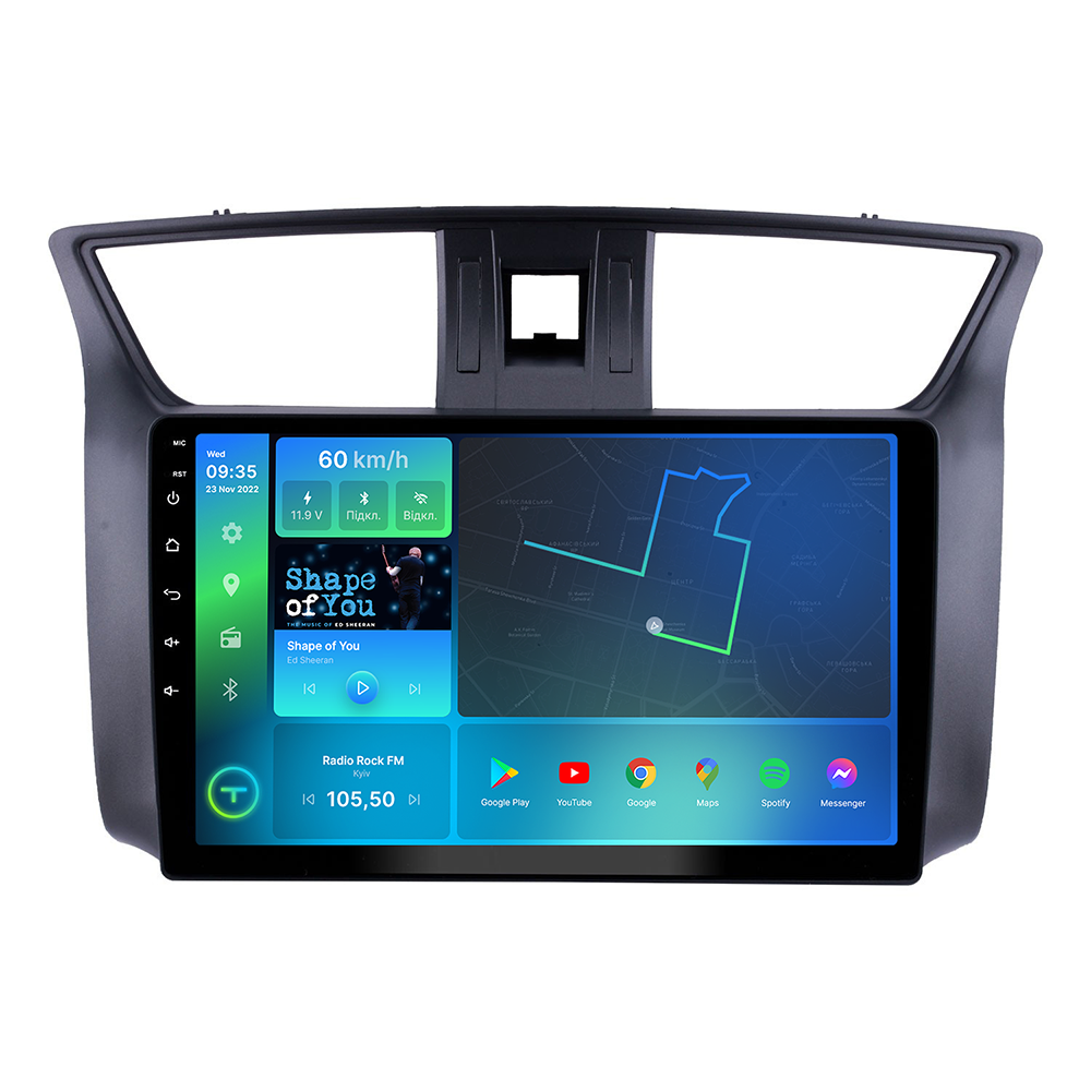 Автомагнитола штатная Torssen F10232 для Nissan Sentra 2012 г./Sylphy 4G/Carplay/DSP 2/32 GB 10" (202302624)