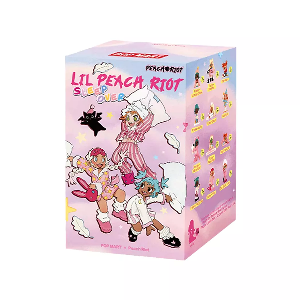Фигурка-сюрприз POP MART Sleepover Lil Peach Riot 1 шт. (PRLS-01)