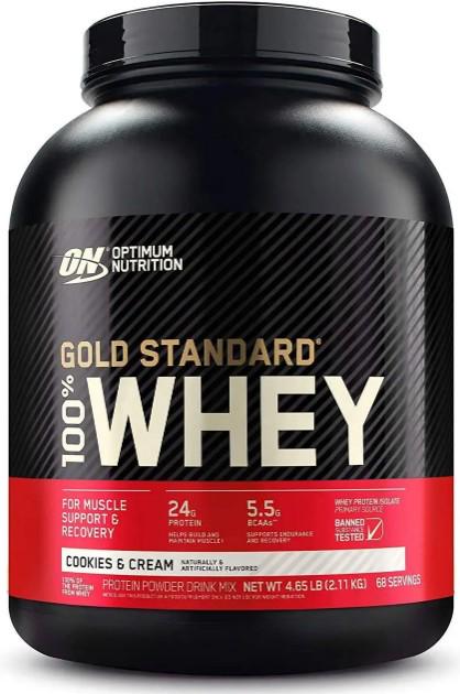 Протеин Optimum Nutrition 100% Whey Gold Standard Печенье/Крем 2,11 кг