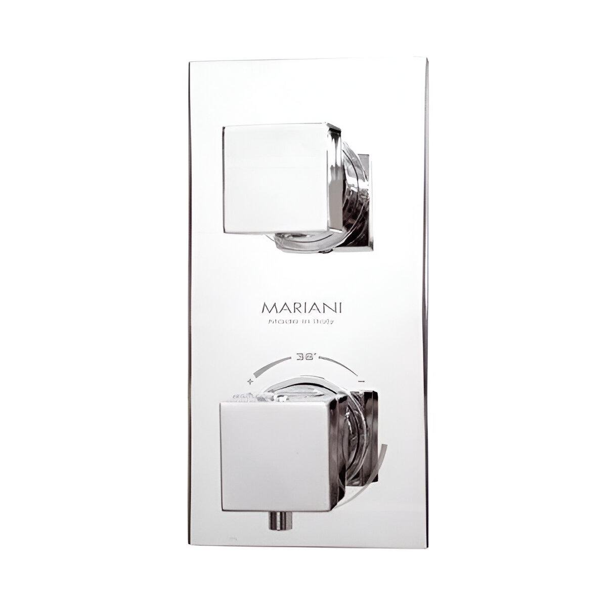 Термостат для душа MARIANI Wellness на 2 направления Хром (126Q1)