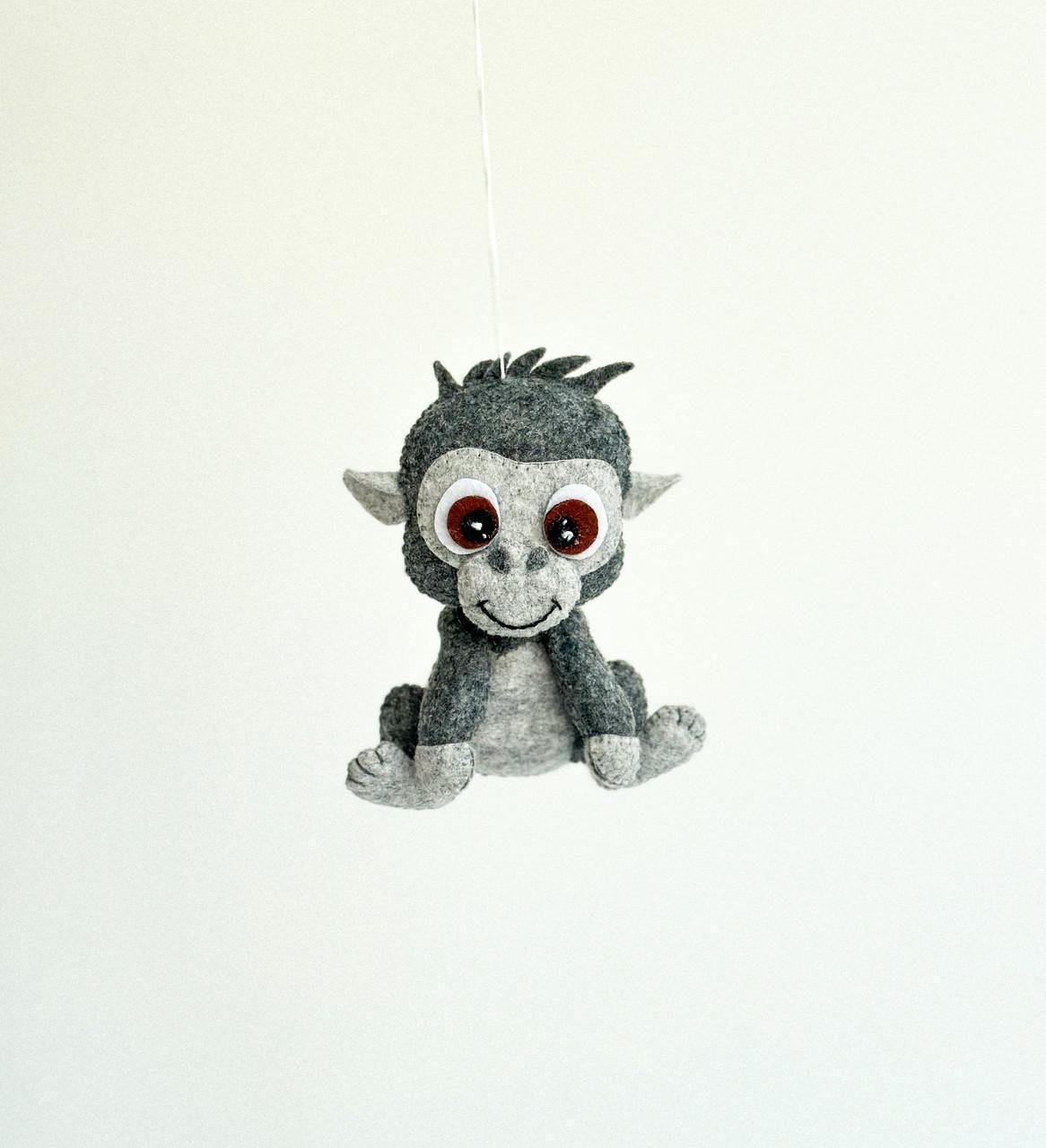 Игрушка из фетра ручной работа Горилла (28857498)