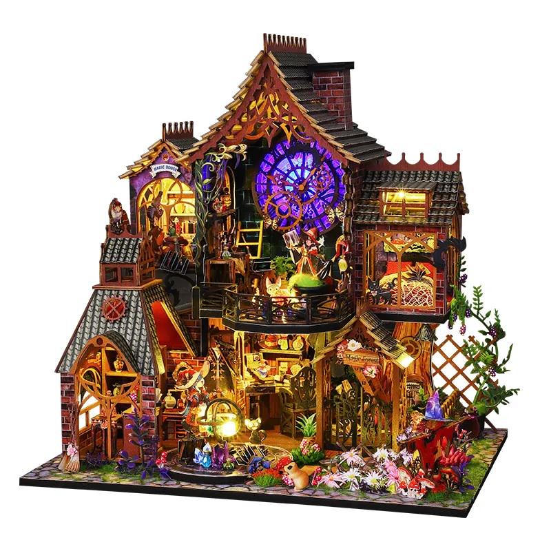 Румбокс DIY Magic Forest Miniature Dollhouse Kit купол (ES-015)