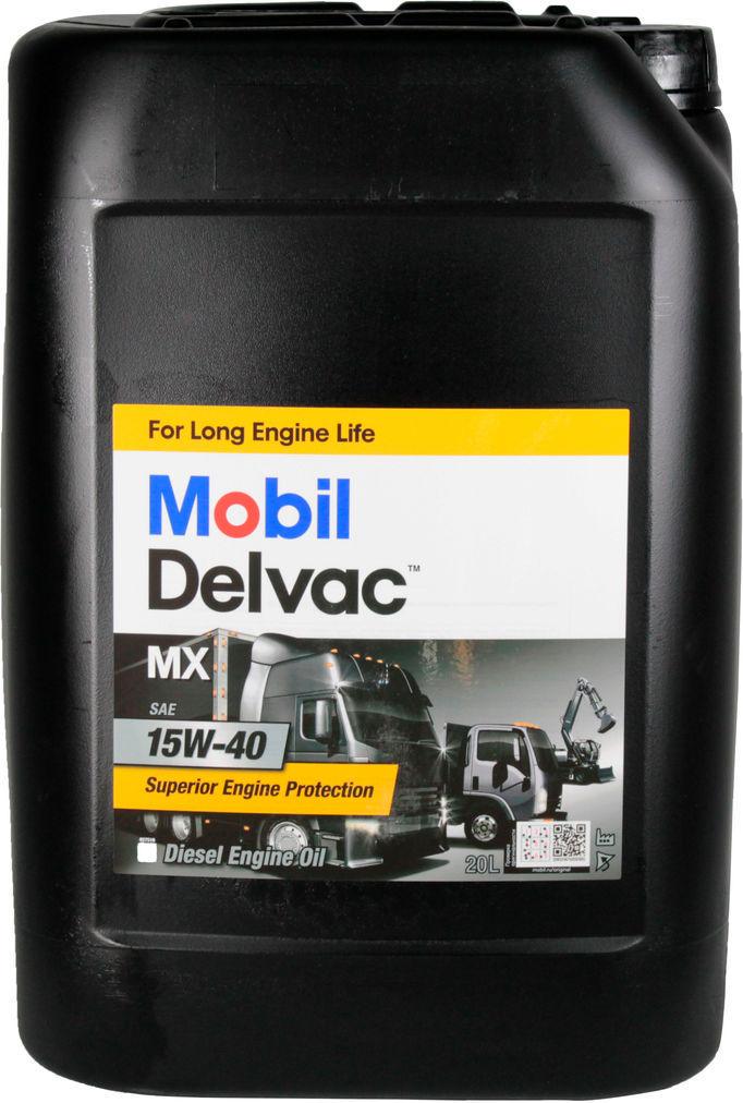 Моторне мастило Mobil Delvac Mx 121650 дизель 15W-40 20 л (1409300) - фото 1