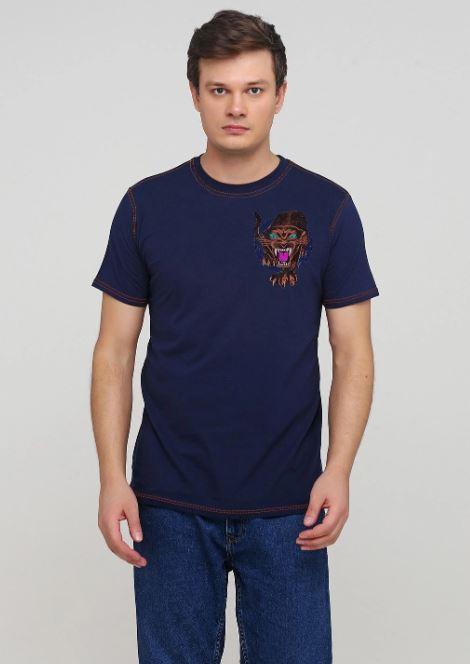 Футболка Мальта жд-2 XL Темно-синій - фото 4 Футболка Мальта жд-2 XL Темно-синій - фото 4