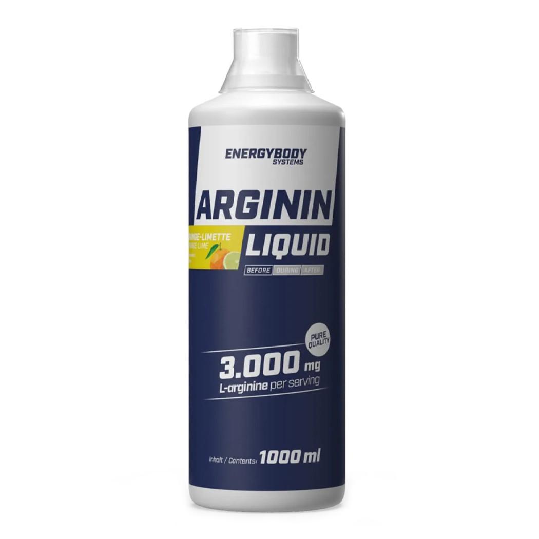 Аргинин Energy Body Arginin Liquid 3000 mg Апельсин/Лайм 1000 мл (21688-01)