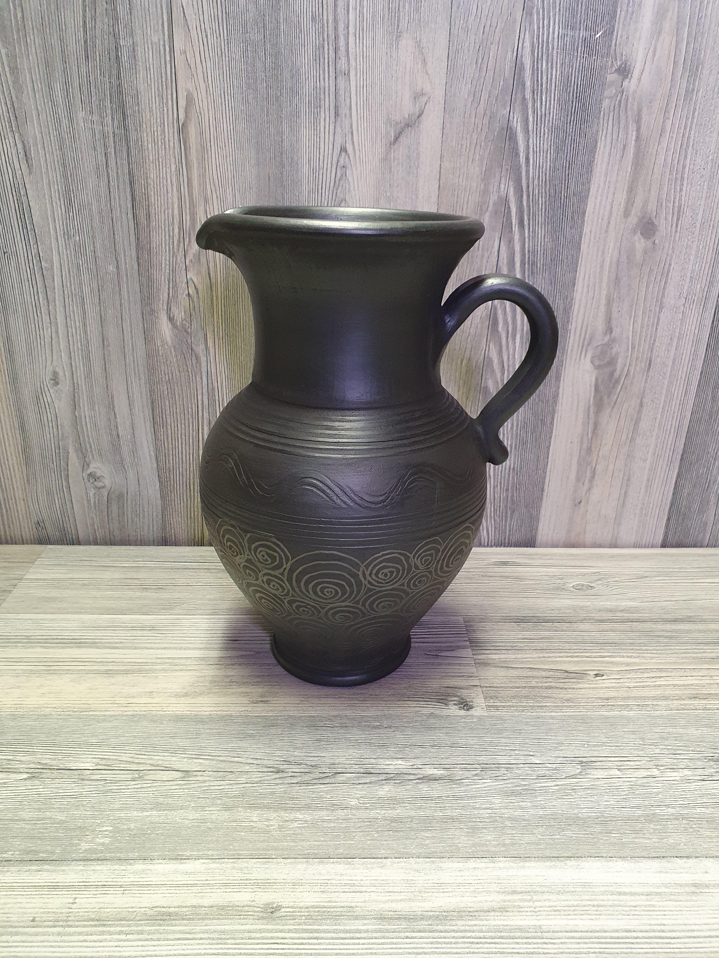 Глечик з чорної глини (5283) - фото 6 Глечик з чорної глини (5283) - фото 6