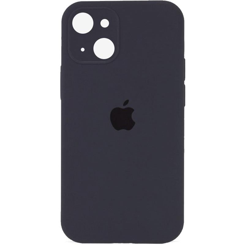 Противоударный чехол Silicone Case Full Camera Protective AA для Apple iPhone 13 6.1" Серый/Dark Gray