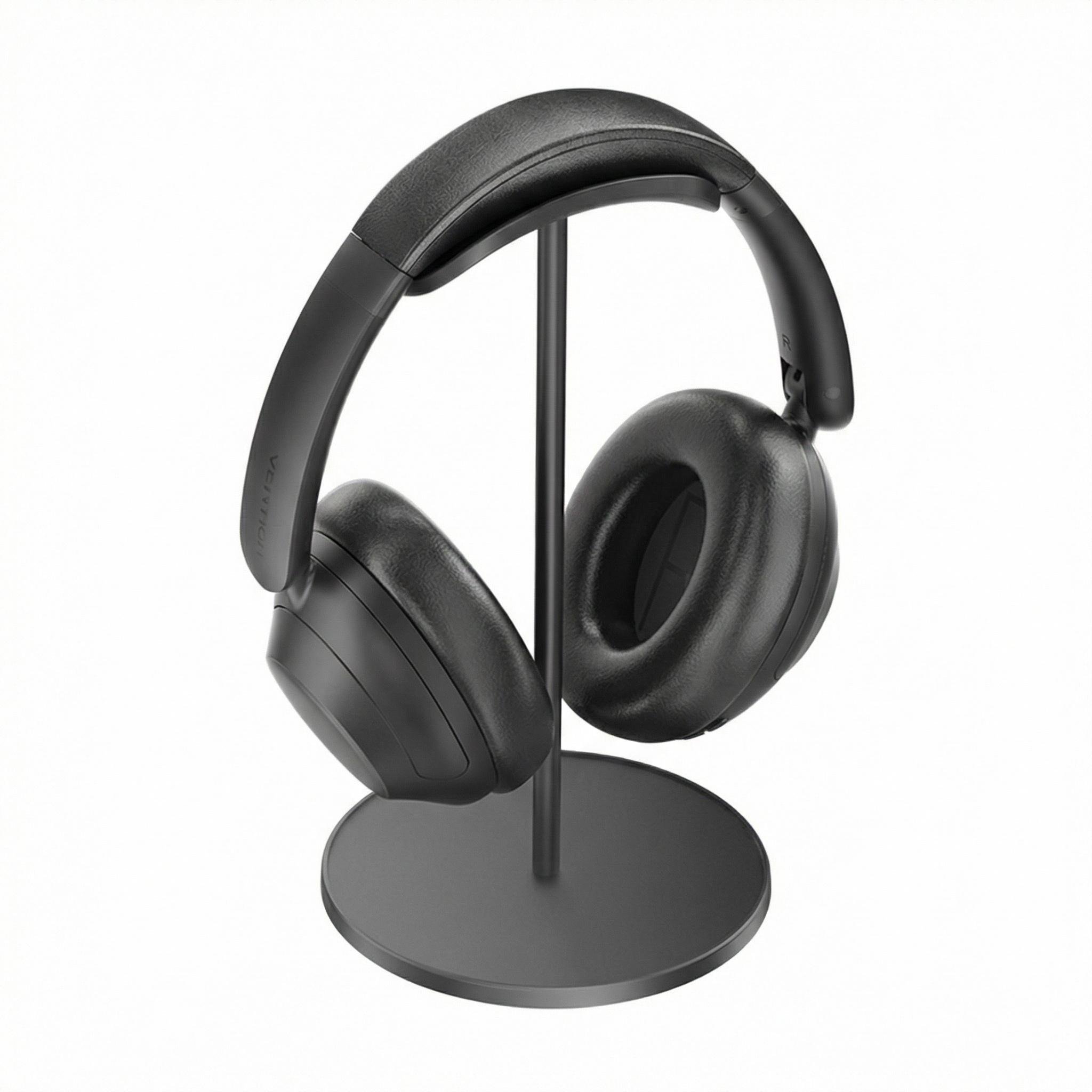 Подставка для наушников Vention настольная/алюминиевая/23.5 см Черный (KSOB0)