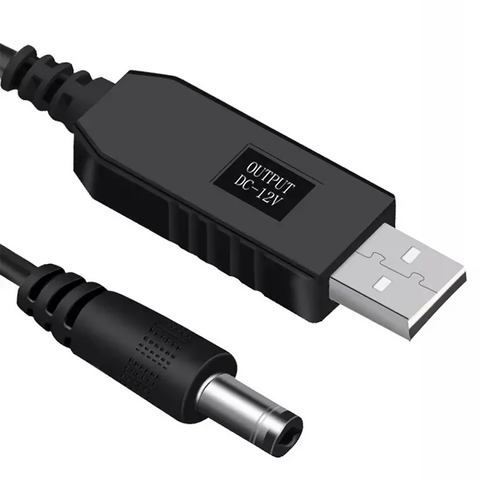 Кабель для роутера от повербанка USB 12V DC 2,1x5,5 мм (2321789048) - фото 6