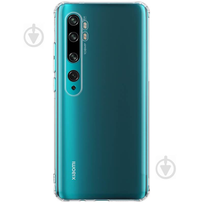 TPU чохол Epic Transparent 1,0mm для Xiaomi Mi Note 10 / Note 10 Pro / Mi CC9 Pro Прозорий (861600)