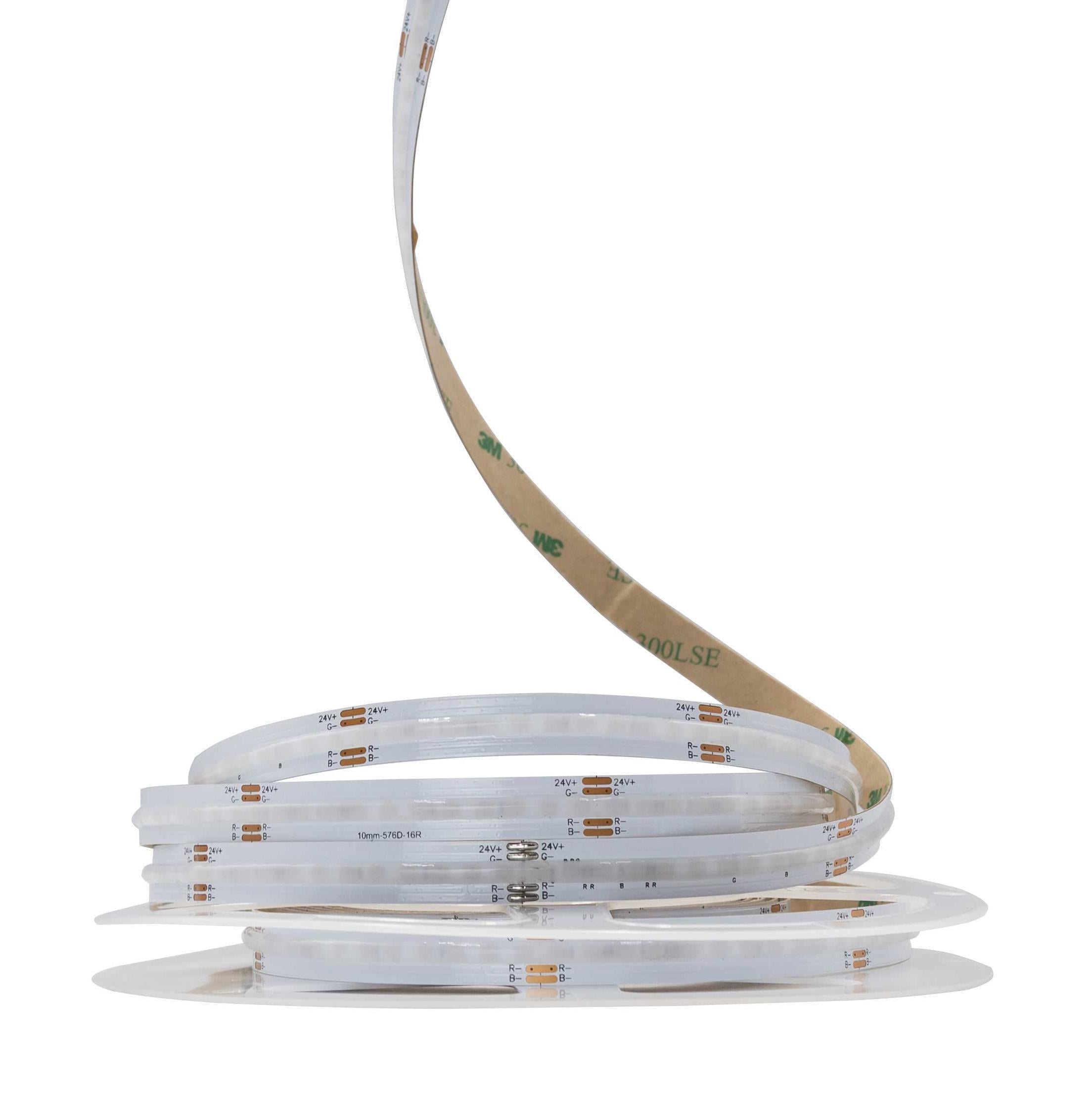 Светодиодная лента Prolum IP20 СОВ 576LED Series-SG RGB 24V Разноцветный (28522776)