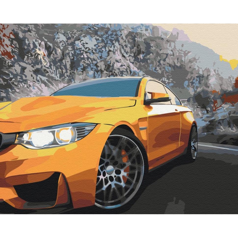 Картина за номерами Brushme Драйвовий пейзаж BS53710 40x50 см (RLT43820)