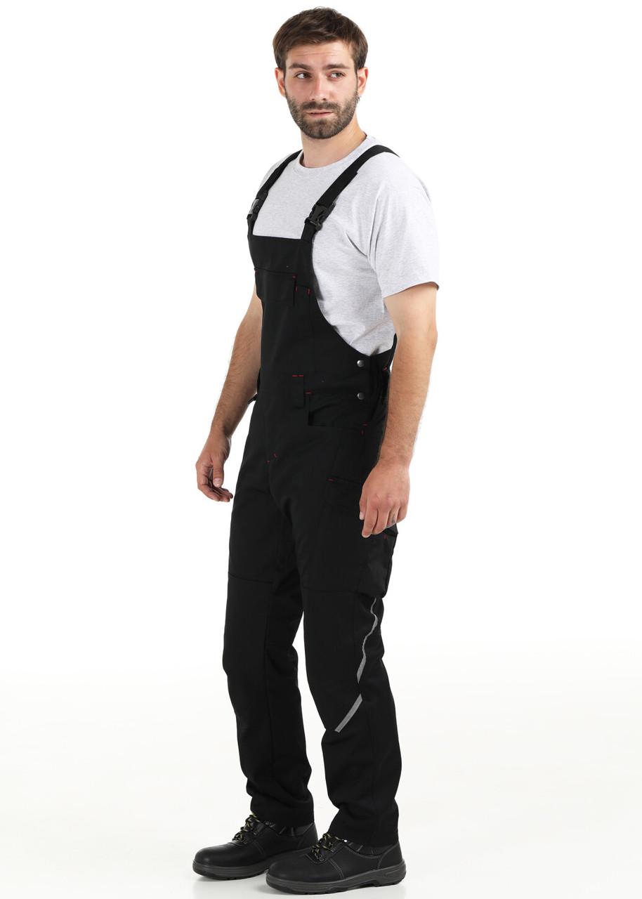 Полукомбинезон рабочий Патриот 55500037 р. 52-54 180-191 см Черный (2564966964) - фото 3