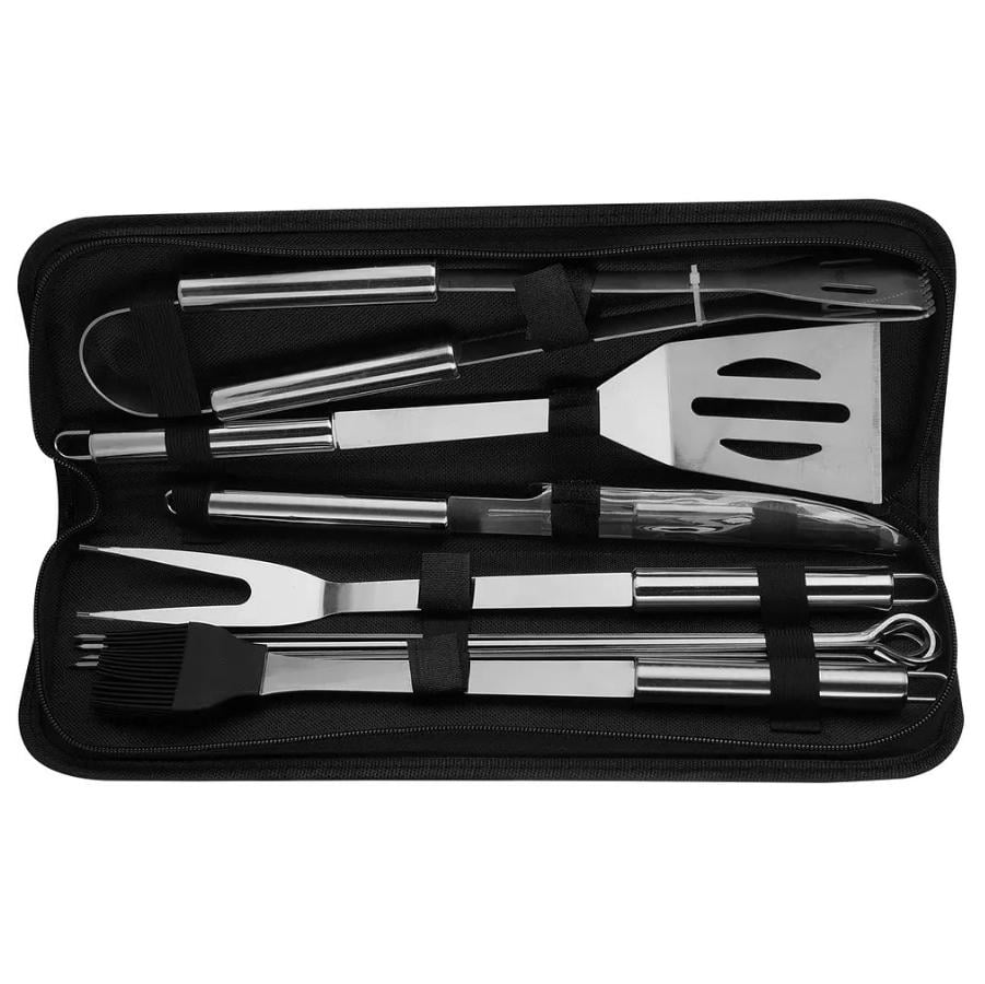 Набір для грилю та мангалу 9 предметів з чохлом (187) Набір для грилю та мангалу 9 предметів з чохлом (187)