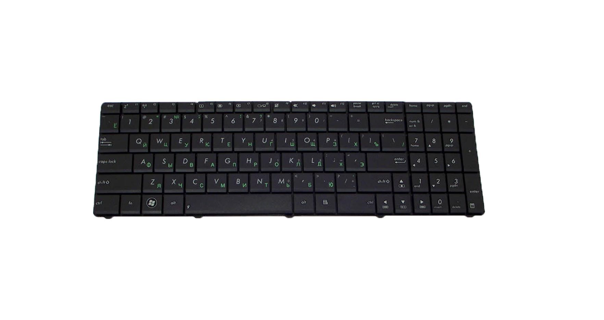Клавиатура для ноутбука Asus K73 K73BE матовая (04GN5I1KRU00-7)