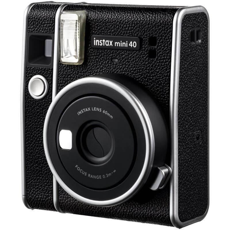 Фотоапарат Fujifilm Instax Mini 40 та фотопапір на 20 аркушів Black (2516978285) - фото 4 Фотоапарат Fujifilm Instax Mini 40 та фотопапір на 20 аркушів Black (2516978285) - фото 4