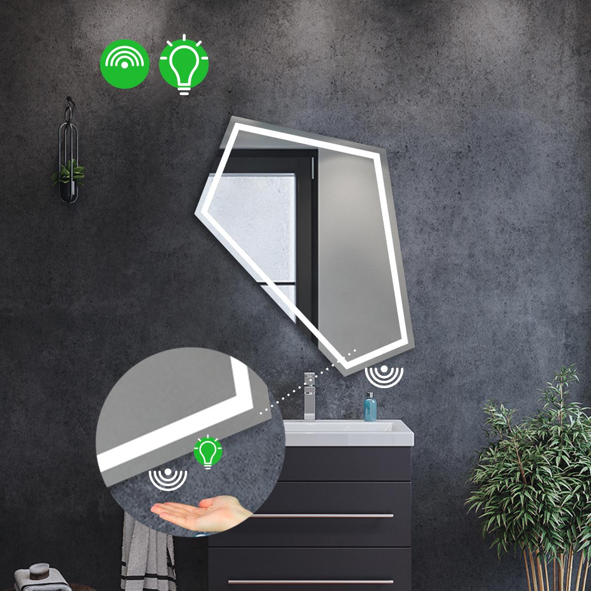 Дзеркало з LED підсвіткою Modulo 1 з ІЧ вмикачем 140x120 см - фото 2 Дзеркало з LED підсвіткою Modulo 1 з ІЧ вмикачем 140x120 см - фото 2