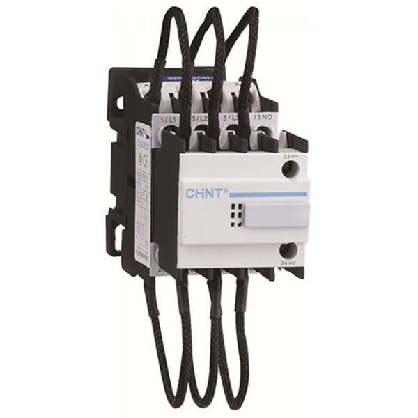Контактор для конденсаторів CHINT CJ19-6312 30 кВАр 230 В 1NO+2NC (244083)