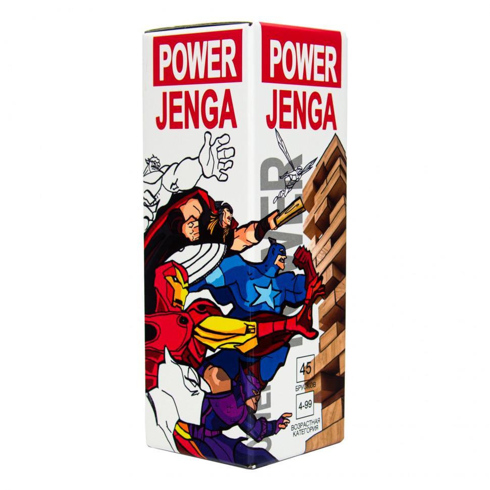Настільна гра Strateg Power Jenga Strateg PL 32104 (RLT20501)