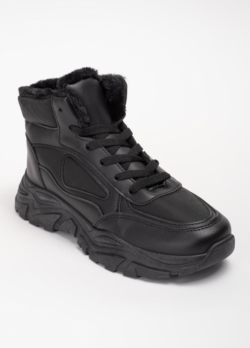Ботинки женские Stilli зимние на меху 342317 р. 36 Черный (342317_36)