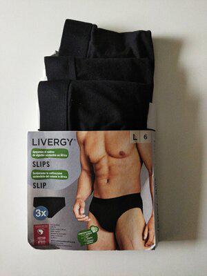Комплект чоловічих трусів сліпи Livergy L