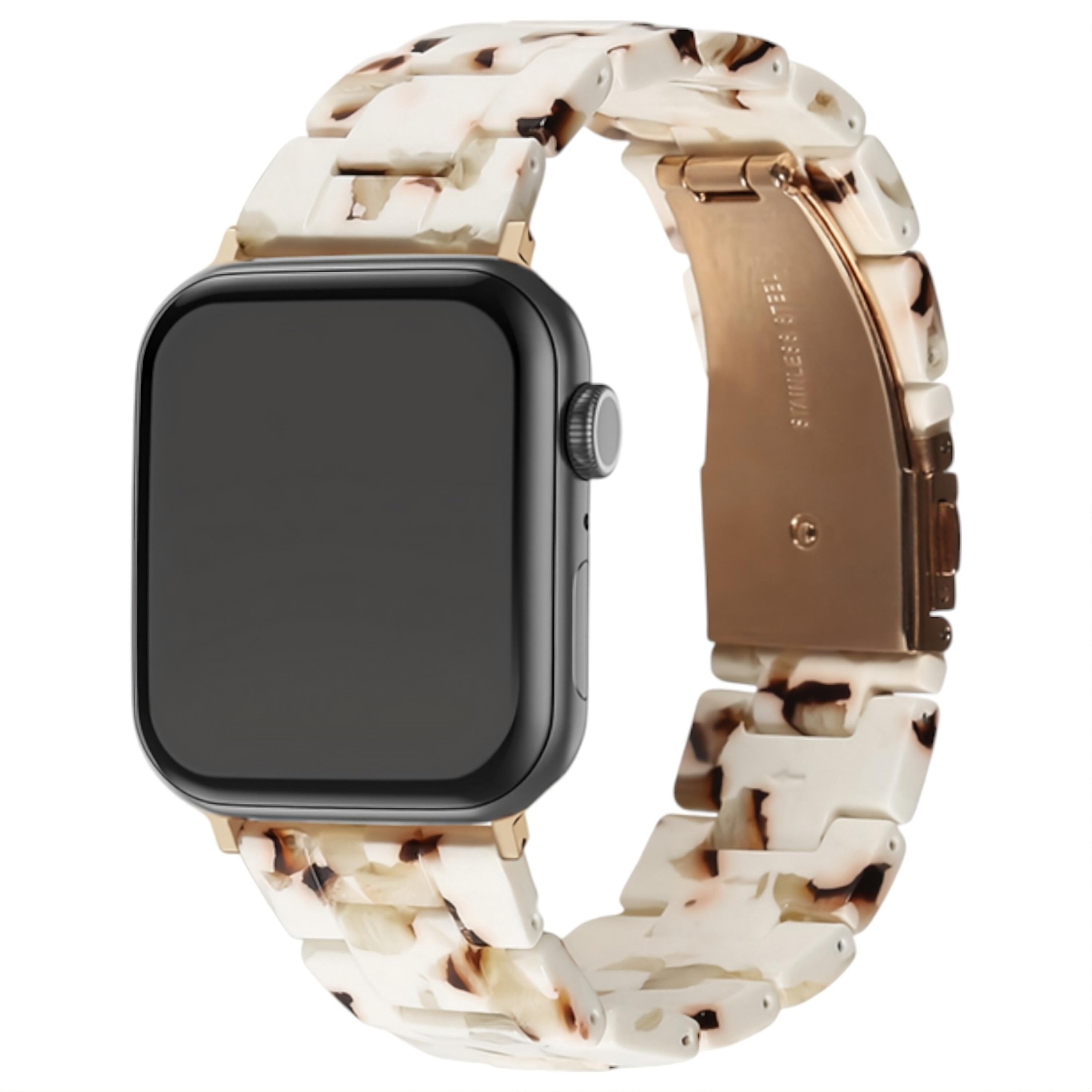 Ремінець Hoco WA36 Elegant series для смарт-годинників смола/метал регульований Білий (31232646)