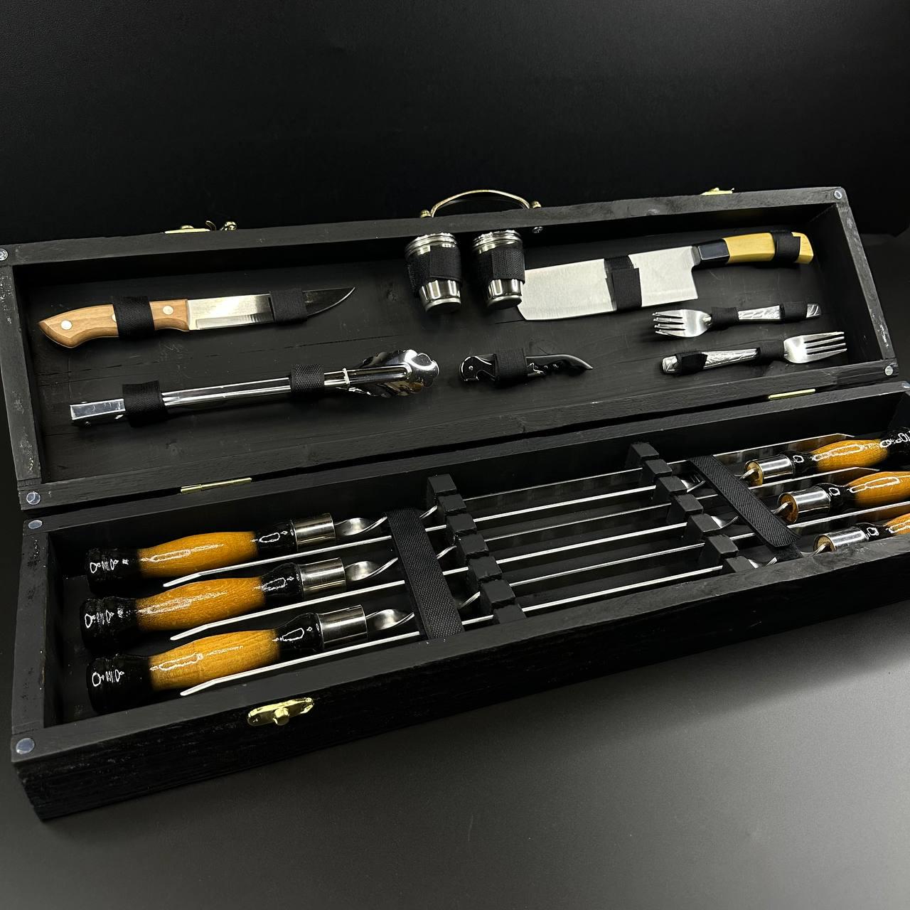 Набор шампуров в кейсе Black Box X-9-1 S1