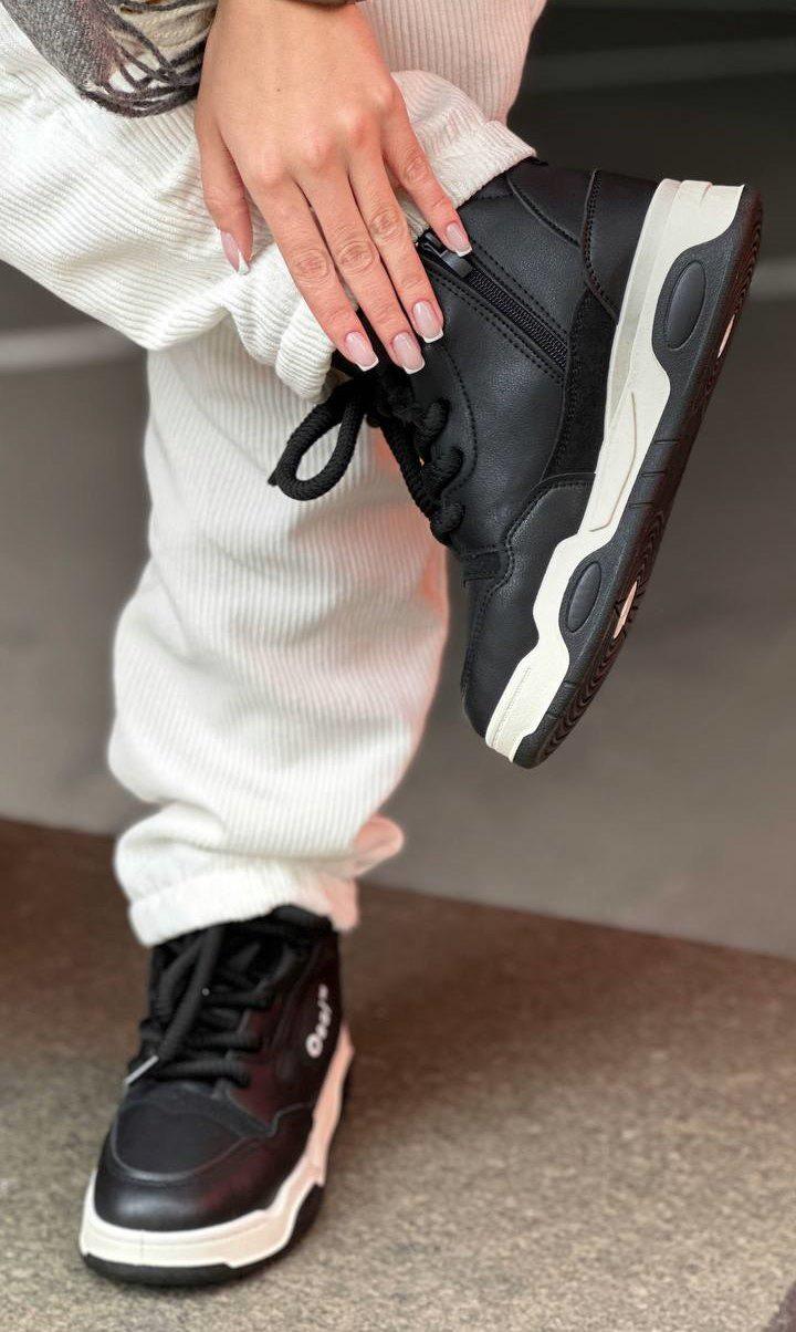 Кроссовки женские Saimaoji зимние на меху р. 38 Черный (32470078)