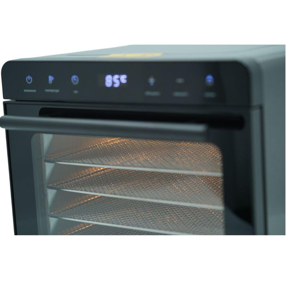 Дегідратор професійний Tekhniko DH-06D-BK 6 лотків Чорний - фото 2