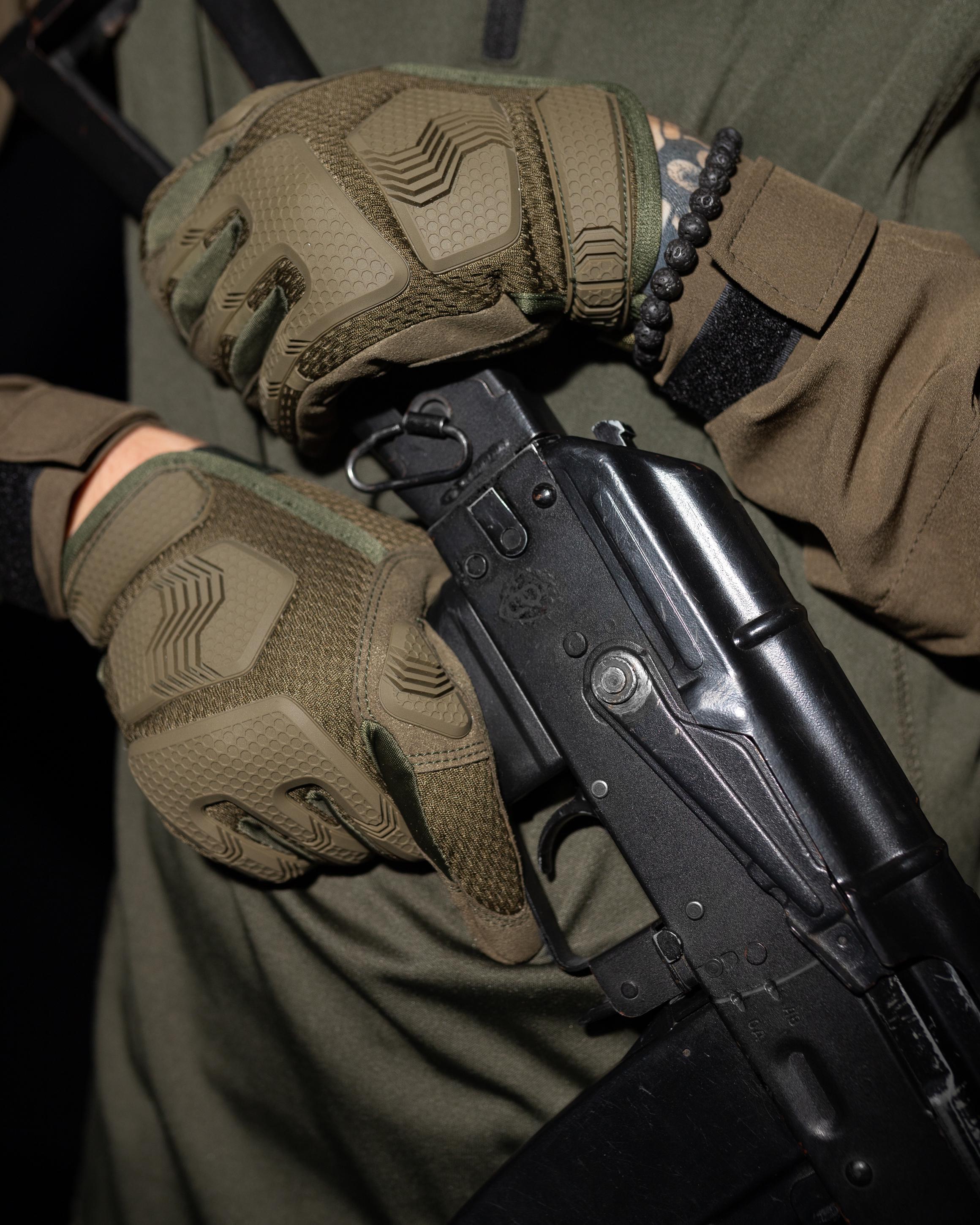 Рукавиці Bezet Protective М Хакі - фото 8