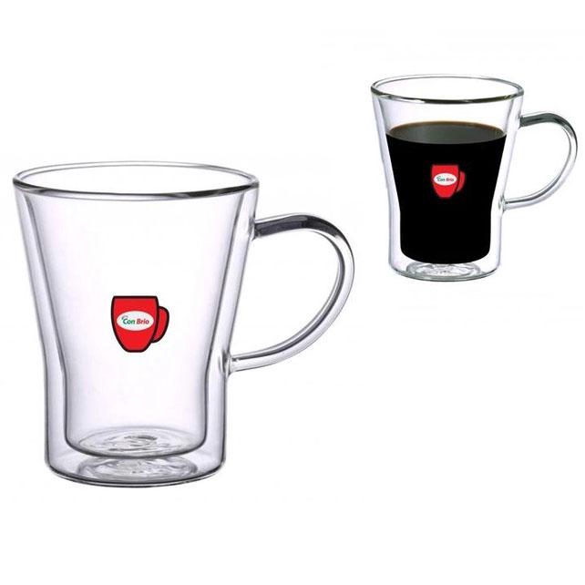 Набір чашок з подвійним дном Con Brio CB-8535-2 350 мл 2 шт - фото 3