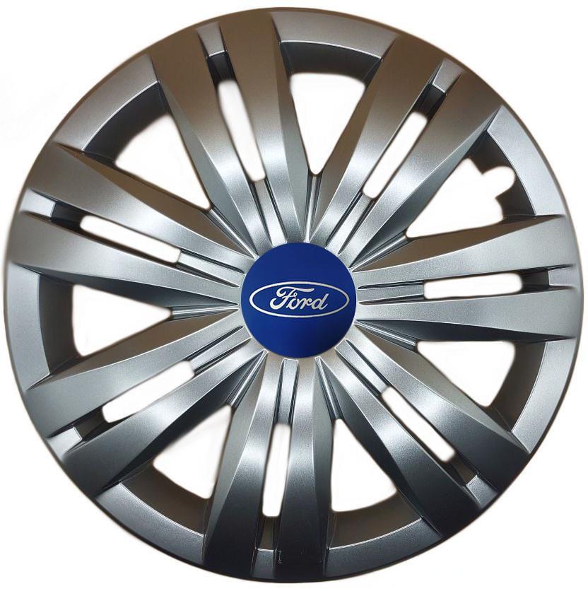 Колпаки SJS 501 с логотипом Ford R17 4 шт. Серебряный