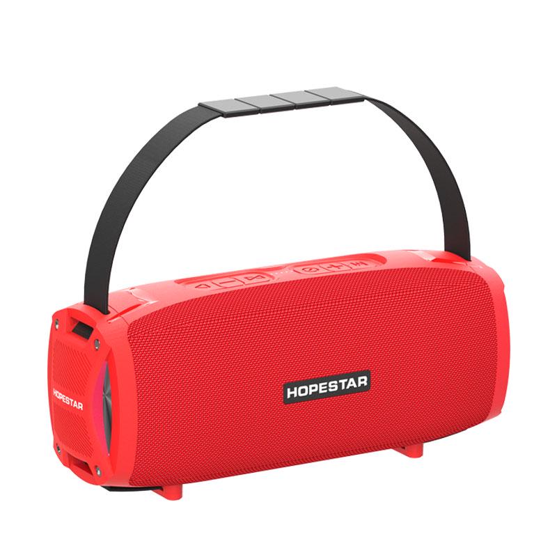 Портативная беспроводная Bluetooth колонка Hopestar H24 Pro Красный