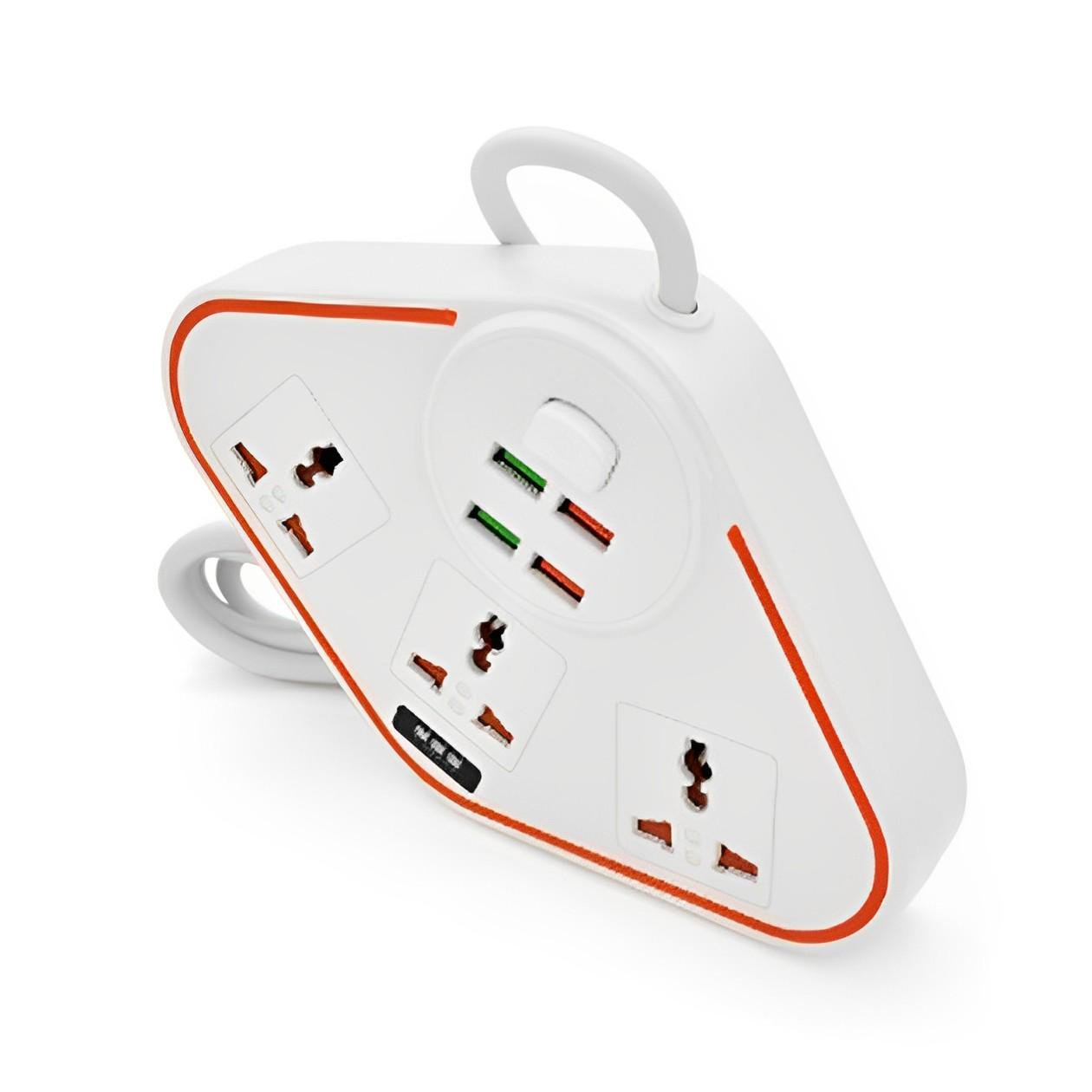 Фильтр сетевой BKL-07 3 розетки 4 USB 2 м (10077251)