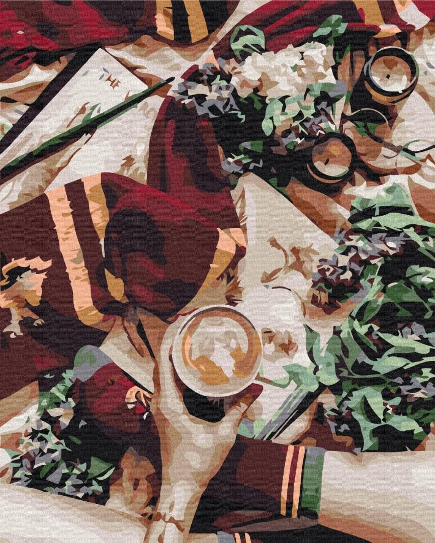 Картина по номерам Brushme Премиум На кофе в Хогвартс 40x50 см (PBS36542)