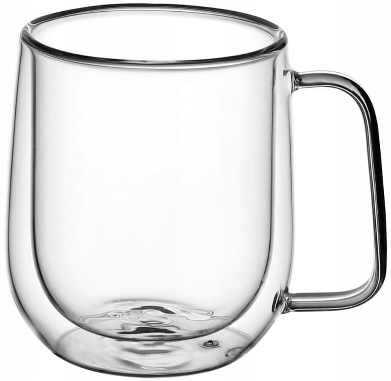 Набор стеклянных кружек Kamille с двойными стенками 2 шт. 300 мл - фото 1 Набор стеклянных кружек Kamille с двойными стенками 2 шт. 300 мл - фото 1