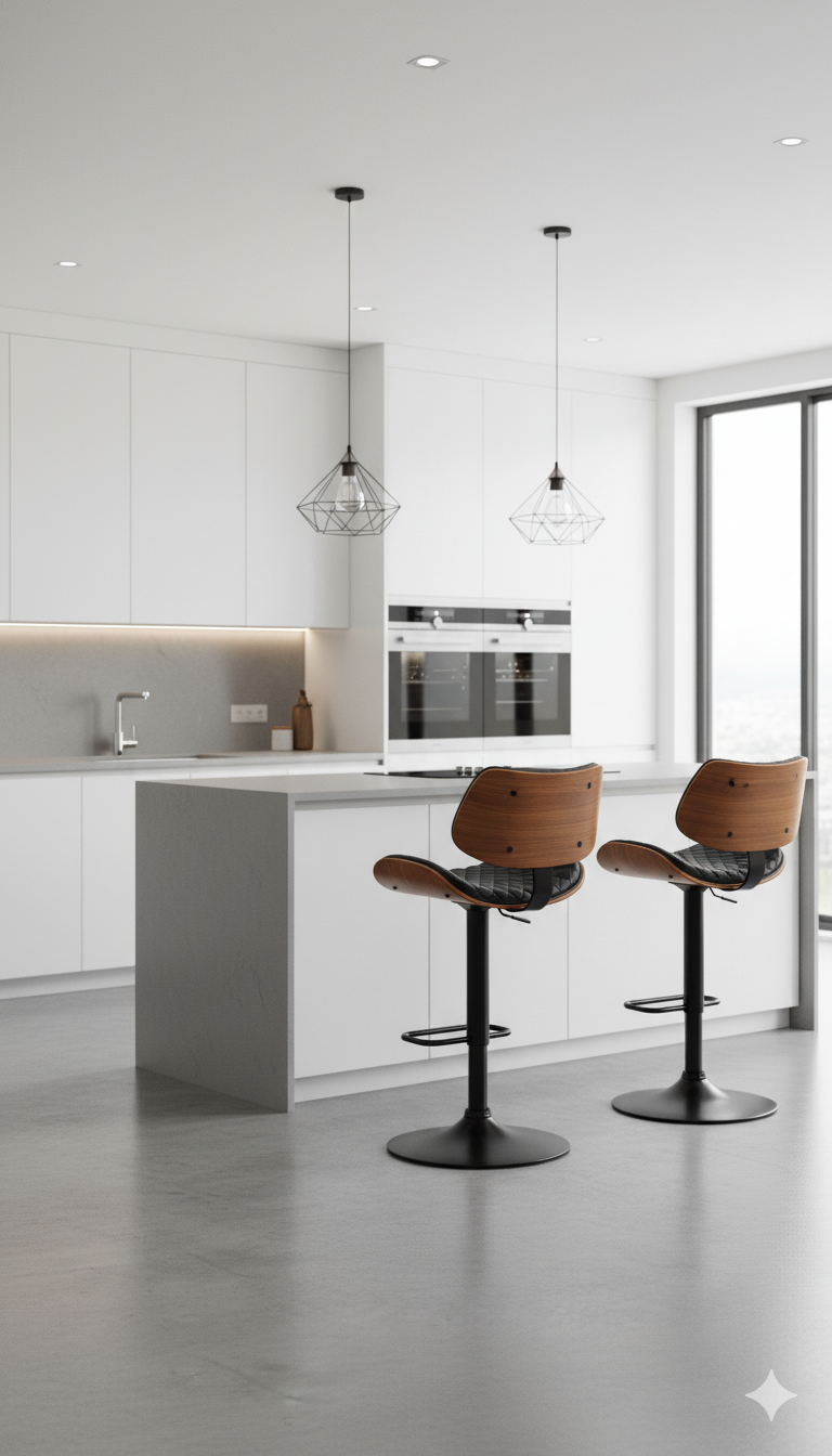 Барний стілець MORA обертовий Black (30653711) - фото 8